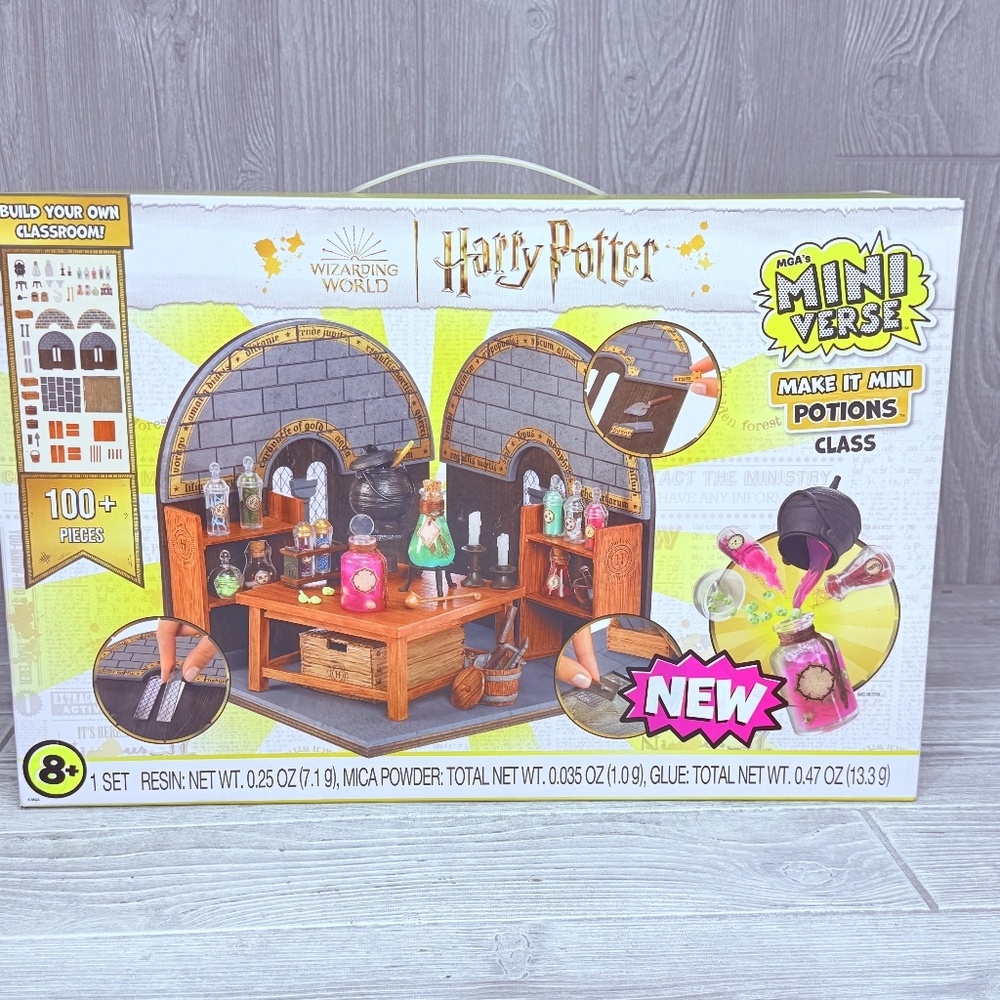 Harry Potter Mga Miniverse Build Your Own Classroom Miniature Doll House